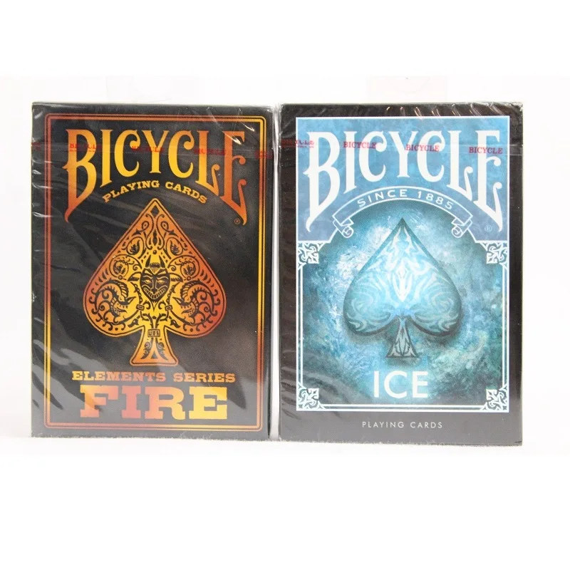 

2 Decks Bicycle Ice&Fire Playing Cards Collectable Poker USPCC Limited Edition Sealed Magic Card Magic Tricks Props for Magician