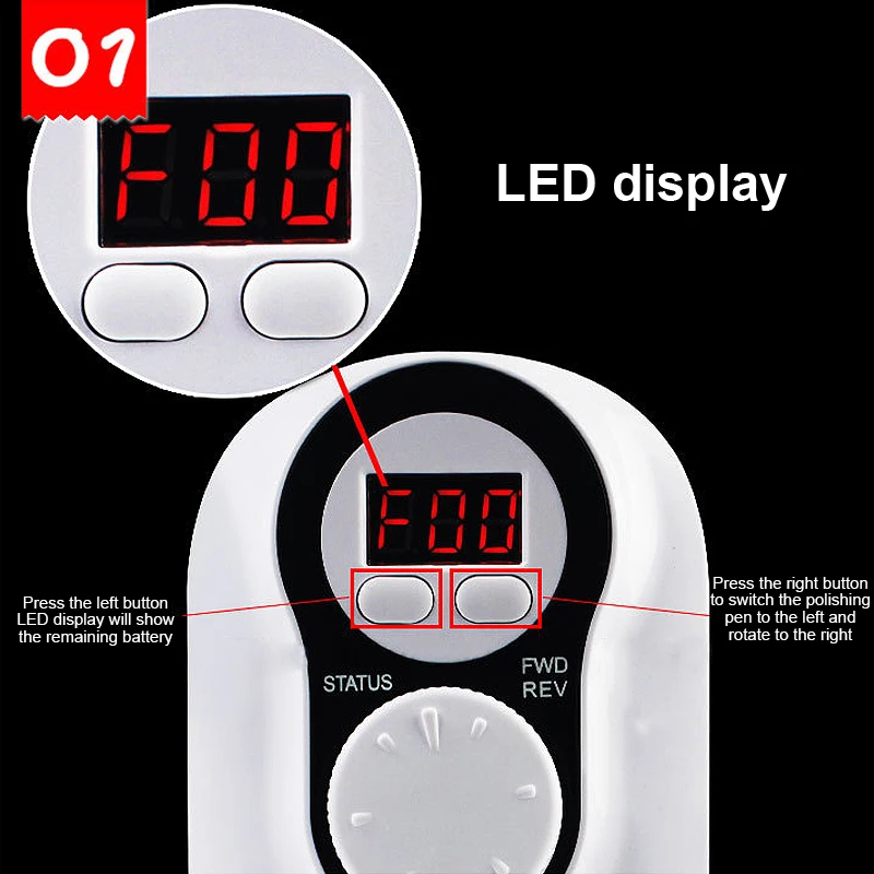 Машинка для аппаратного маникюра 30000 об./мин. | Красота и здоровье