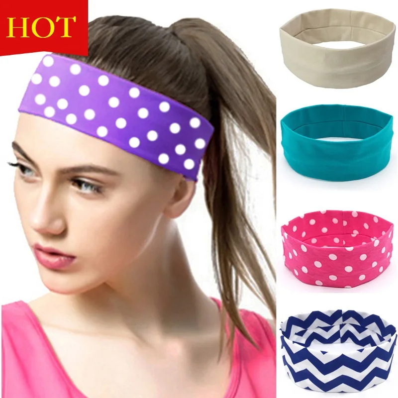Головной убор стрейч впитывающий пот женский головной для спорта Женский