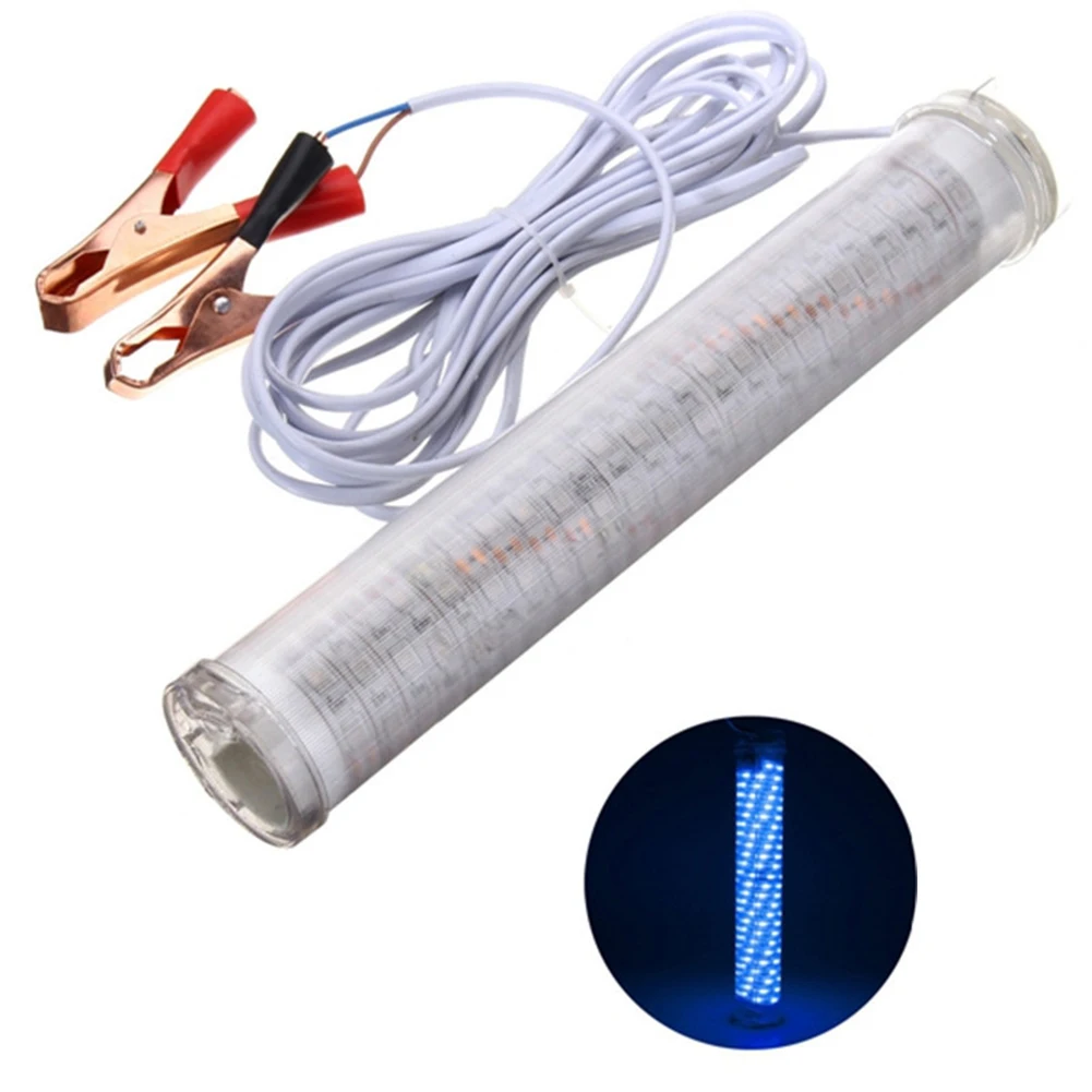 

12V Fishing Light Underwater Submersible Night Fish Lamp Waterproof 150SMD LED Outdoor Portable Easy Fishing Carrying