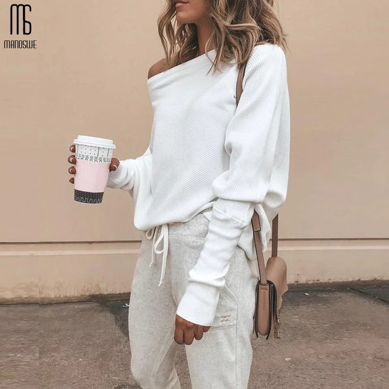 Женский свитер с длинным рукавом Осень-зима | Женская одежда