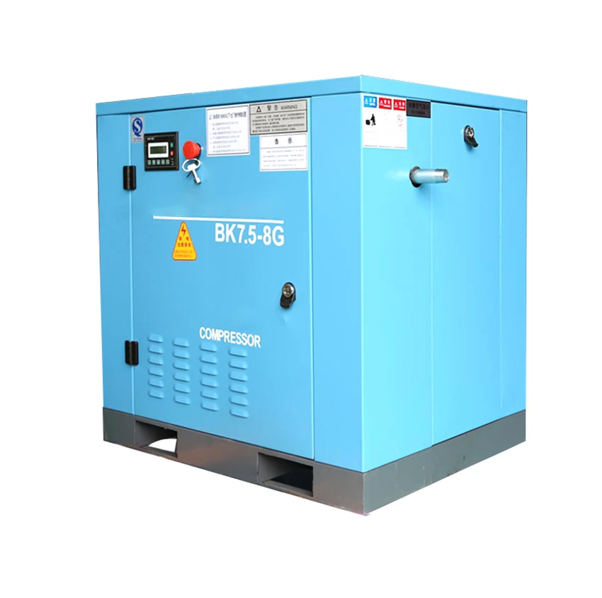 

7.5Kw/11Kw/15Kw Industrial Rotary Screw Air Compressor Power Frequency And Variable Frequency Electrical Air Compressor 380V