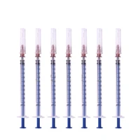 disposable plastic industry syringe 1ml with needles 1cc sterile injector liquids mixing adhesives glue soldering 50pcs