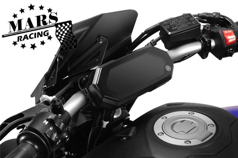 Подходит для YAMAHA FZ07 MT07 MT-07 mt07 2021 2022 мотоциклетный черный ветровой экран лобового