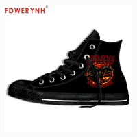 high top canvas mens casual shoes deicide band all nite party official band fashion lightweight breathable shoes for women men