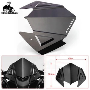 For Yamaha T-max560 TMAX 560 T-MAX 560 TECHMAX -2022 Aluminum Motorcycle Windshield Wind Deflectors Screen Windscreen Protector