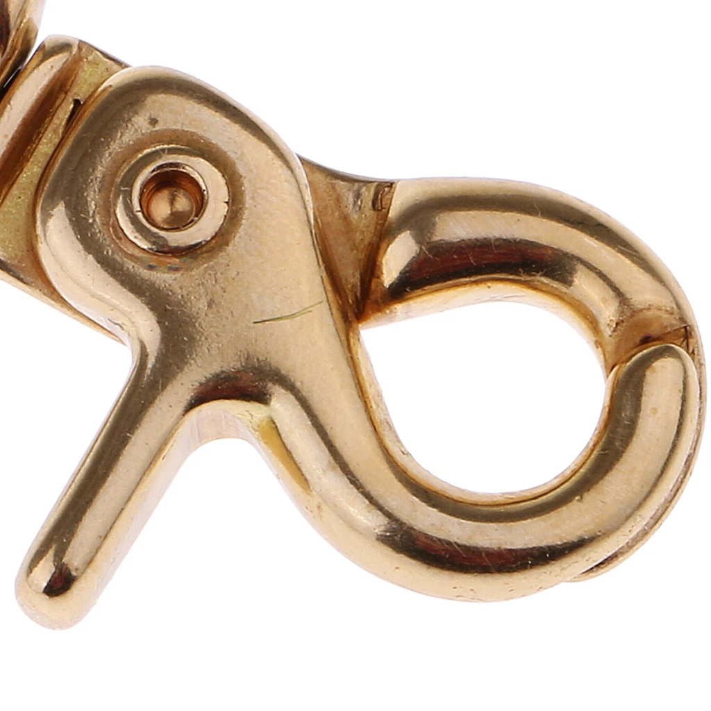 Metal Brass Swivel Lobster Clasp Snap Hook Keychain Key Ring straps for Handbag Jewellery Findings | Украшения и аксессуары