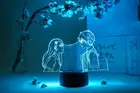 3D лампа Nagatoro  Senpai, светодиодный светильник для декора комнаты, меняющий цвет, светильник в подарок, аниме не игрушка со мной, сделка в Интернете понедельник