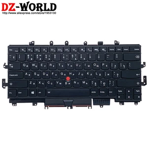 new original ru russian backlit keyboard for lenovo thinkpad x1 yoga 1st gen laptop 00jt881 01aw920 sn20h34933 00pa065 free global shipping