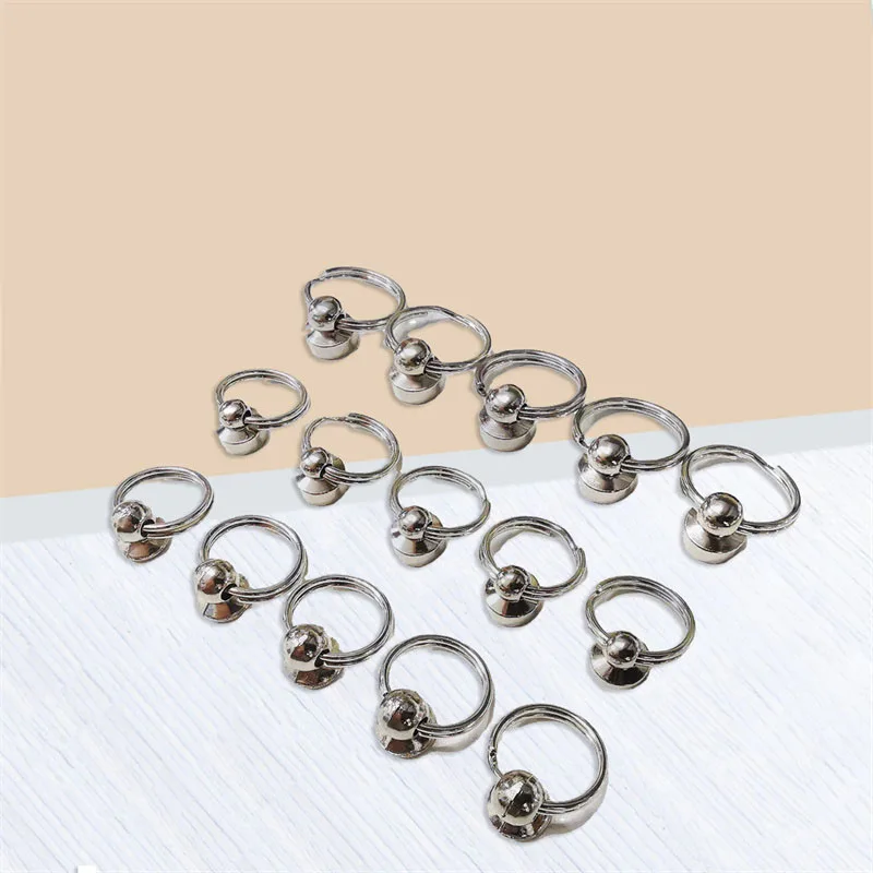 10 шт. круглые головные пятна шипы металлический шариковый столб с уплотнительным