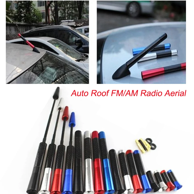 Автомобильная антенна FM/AM из углеродного волокна для радио на крышу Bmw E36 E46 E90 E91 E92