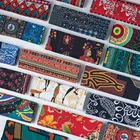 В ретро стиле, туфли в этническом стиле с принтом из хлопка и льна ткань украшения ручной работы DIY скатерть шитья одежды Подушка ремесла материалы цветные ткани ткань