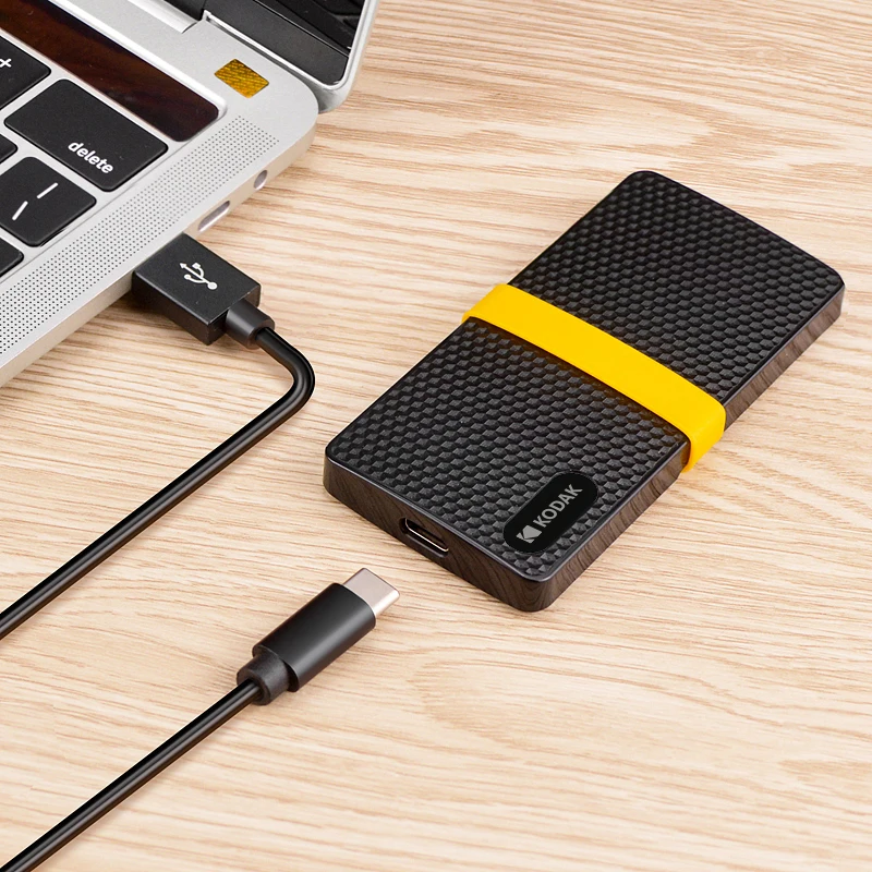 Kodak X200 внешний SSD жесткий диск 120 ГБ 256 512 Портативный Внешний 1 ТБ hdd для ноутбука с