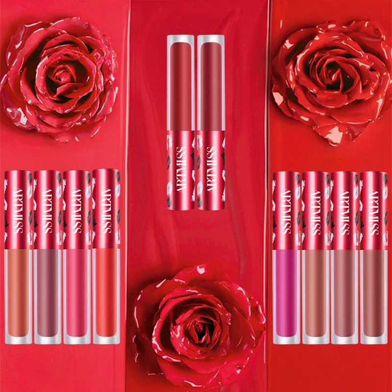 1 шт Горячая сексуальная блестящая жидкая губная помада блеск для губ