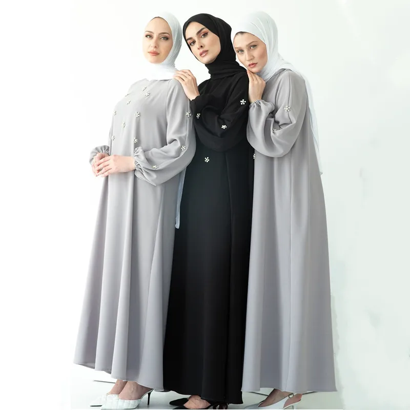 Мусульманское модное платье хиджаб цельное для женщин турецкие платья Дубай