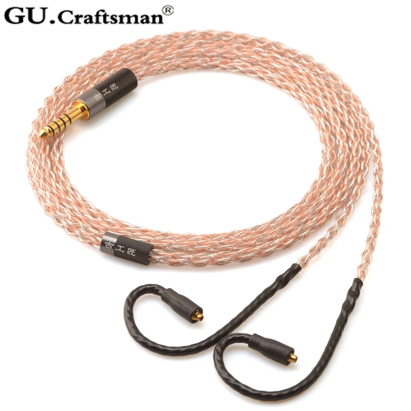 Медный кабель для наушников GUCraftsman 5n OFC Westone W10 W40 W80 W60 UMPro50 UM50 Pro AM30 UM10 pro B30
