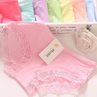 4pclot young girl briefs candy colors girls panties for teenage kids underwear pants underpants 9 20t