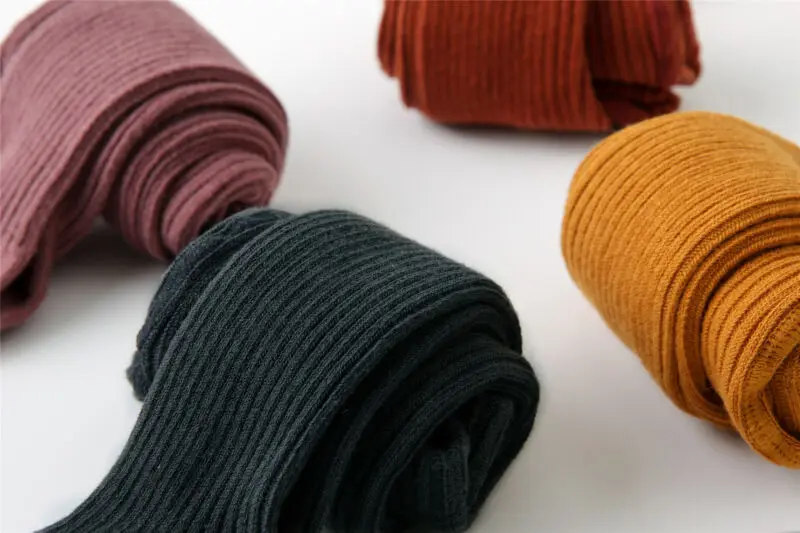 2020 г. Детские вещи осенне зимние детские колготки для девочек Хлопковые вязаные