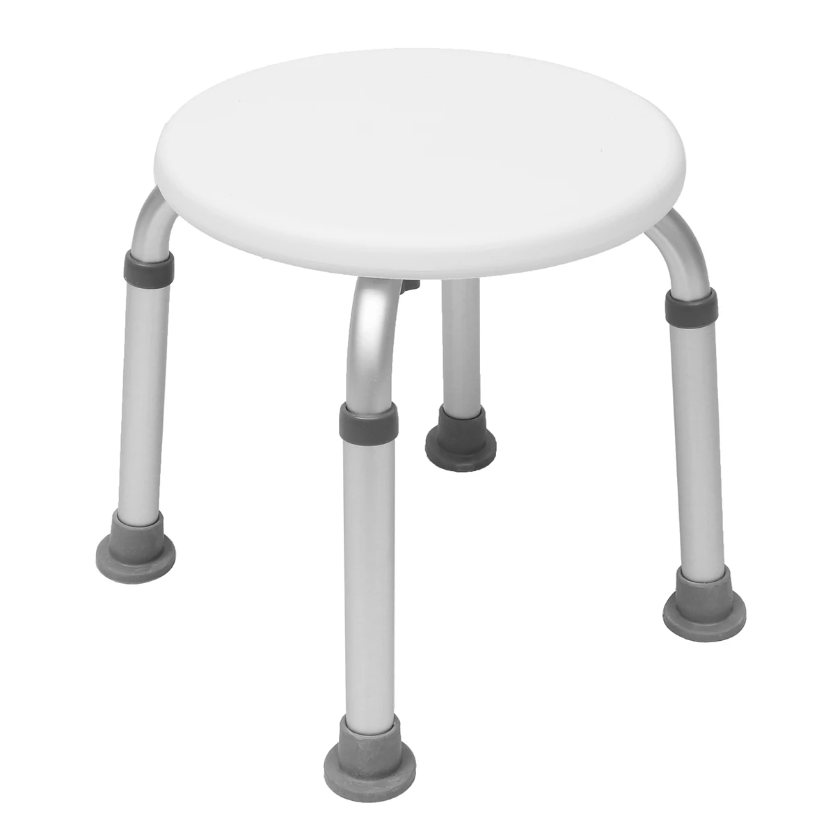 

Bathroom Height Adjustable Elderly Bath Shower Chair Kids Furniture Shower Stool Round Chair Seat Non Slip Disabled Toilet