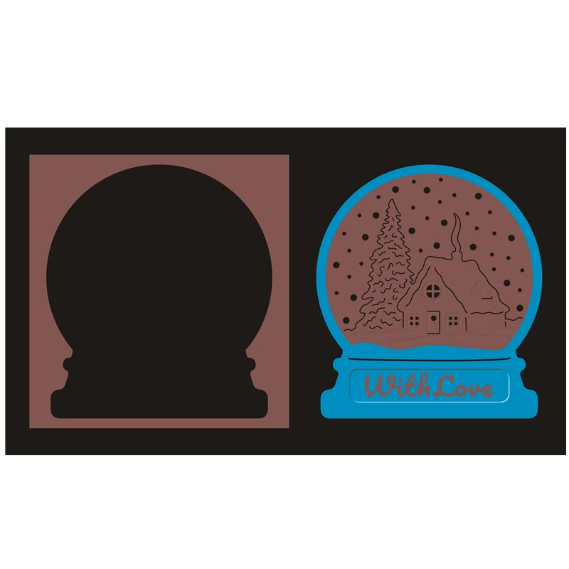 2020 новый металлический Трафаретный вырубной штамп и Скрапбукинг для Бумага