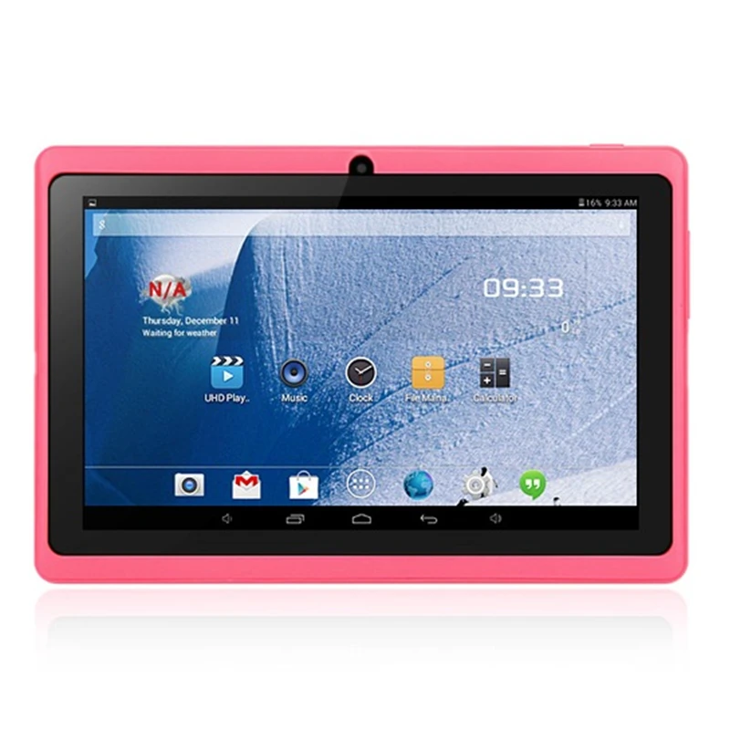 Лидер продаж 7 дюймов Q88 Android 4.4.2 детский планшет с 1024*600 Пиксели 512G + 8G двойной