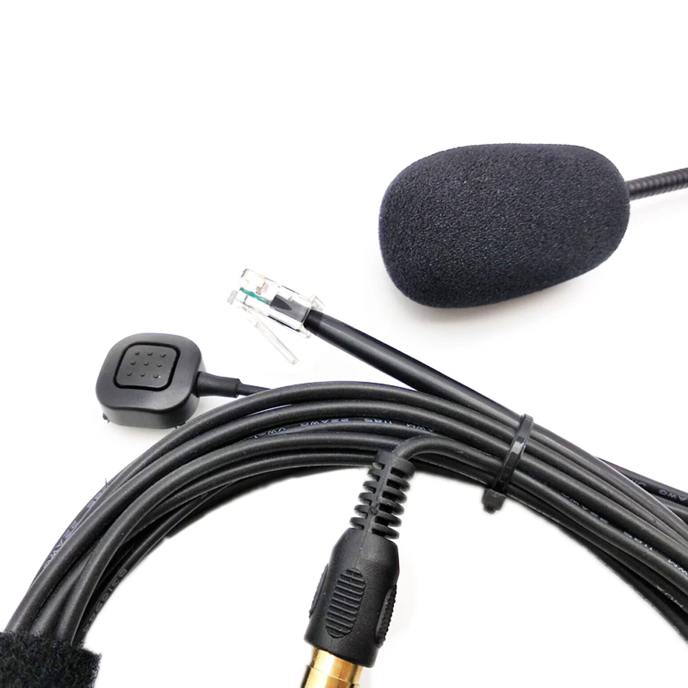JXEJXO микрофон для режима свободные руки Yaesu FT-1802 футов-1807 искусственных футов-7800