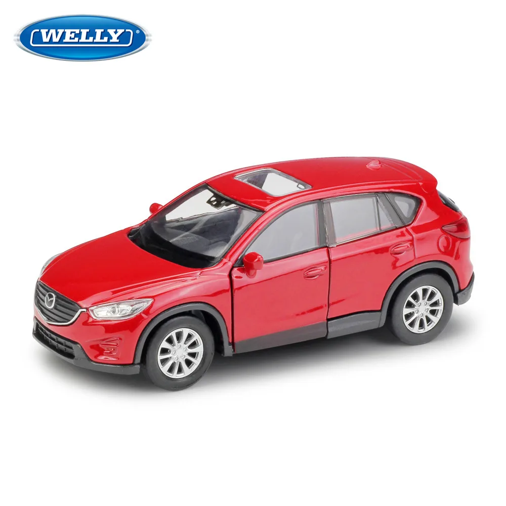 WELLY 1:36 Mazda CX 5 внедорожник сплав модель автомобиля литье под давлением