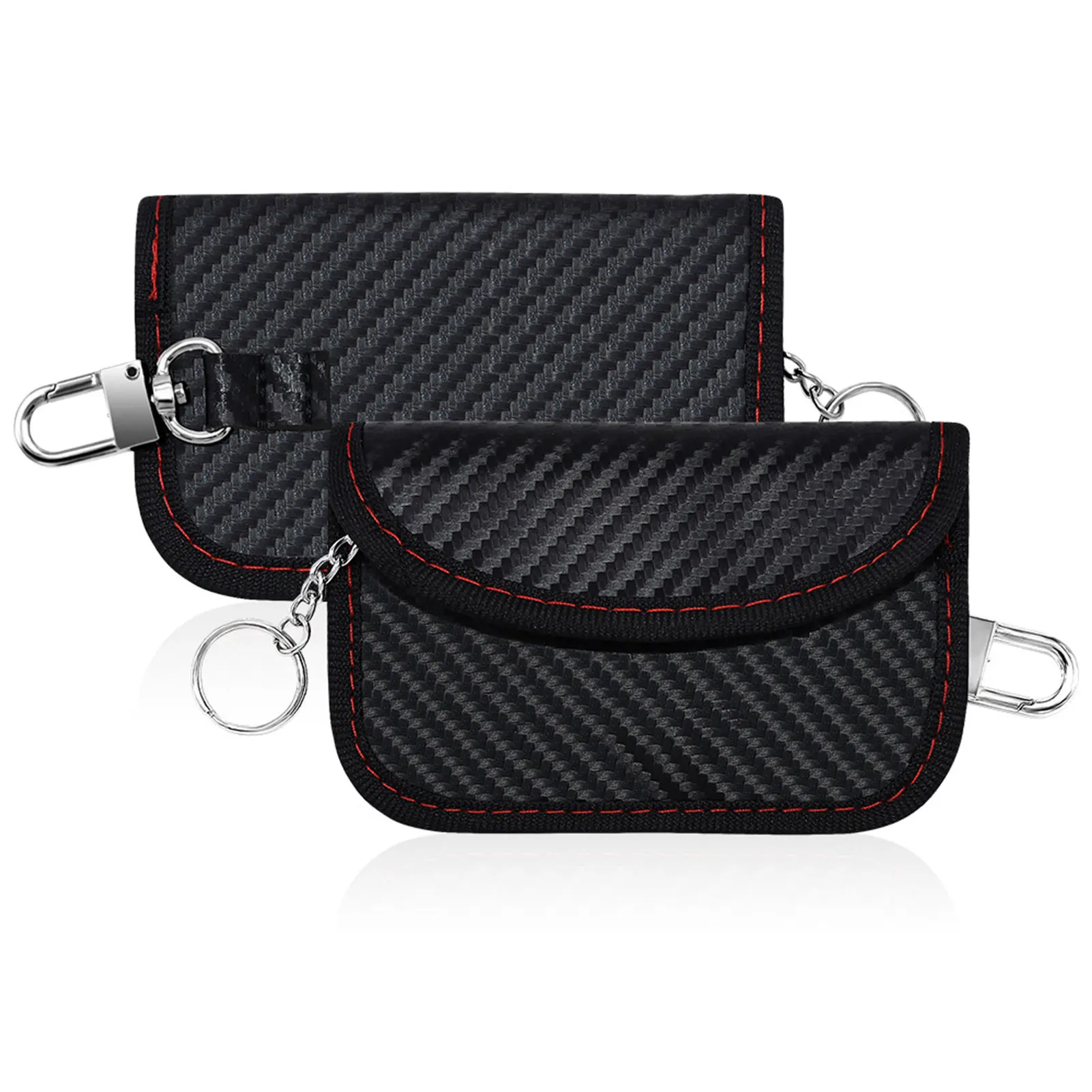 

RFID Car Key Bag Electromagnetic Shielding Key Bag Anti-radiation Signal Shielding Bag Anti-drop Anti-theft Bag Car Accessories