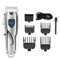 professional hair clippers men trimmer adjustable blade barber grooming kit electric haircut cutting machine d0ab
