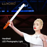 camera video light portable handheld led video ice light usb rechargeable photography lamp stick dimmable with remote control