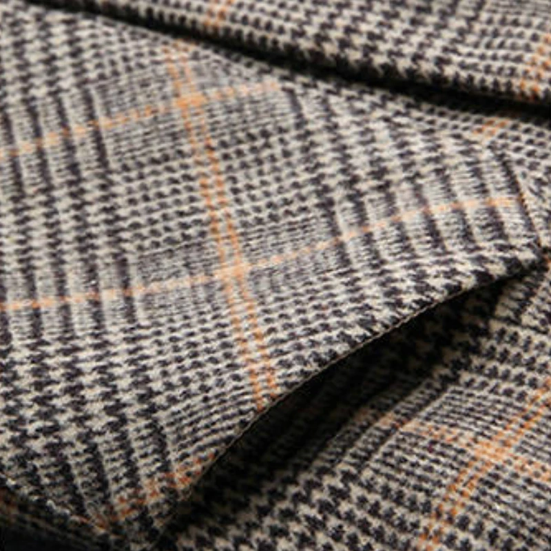 

Blazers Women Spring Single-button Elegant Loose Slender L-5XL Plaid Office Ladies Casual Fashion Vintage Womens Outwear Korean