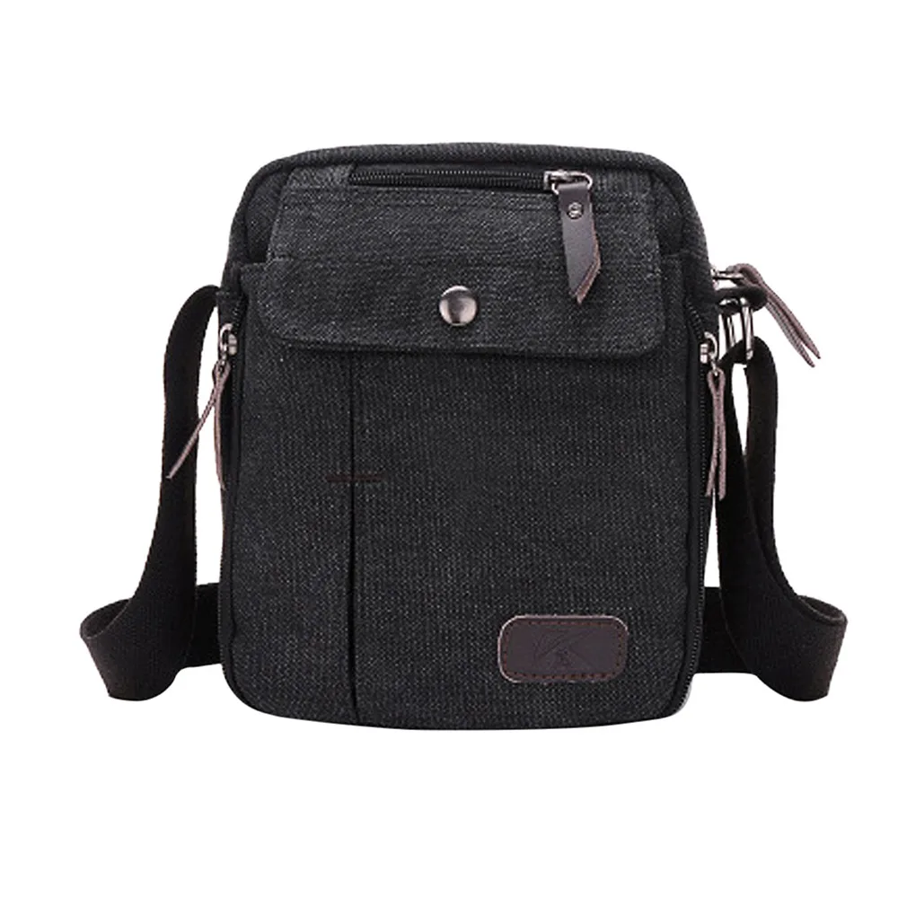 Индивидуальная уличная Мужская многофункциональная сумка Холщовая Сумка через