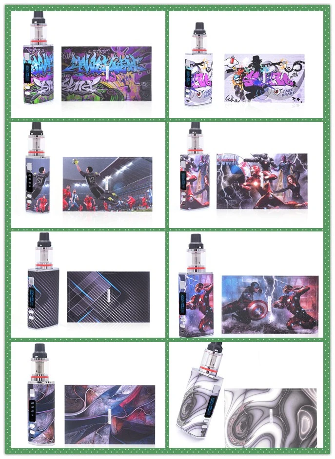 SUBTWO JP 300w 200w huge power Color Screen TC box mod External Battery With LED Display Electronic Cigarette 3ML Vapour Hookah |