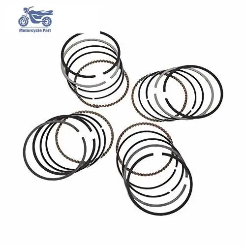 

49mm Motorcycle Piston and Piston Ring Kit For HONDA CB250 CB 250 Hornet 96-07 CB250 Jade 91-94 +50 Oversize 0.5 +0.5mm