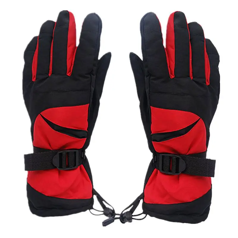 Зимние теплые перчатки для катания на лыжах женские мужские уличные велоспорта