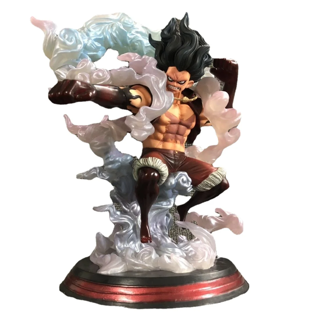

29cm Anime One Piece POP Fourth gear Luffy Model Gift PVC Snake man Luffy Action Figure Collection Toys Gift