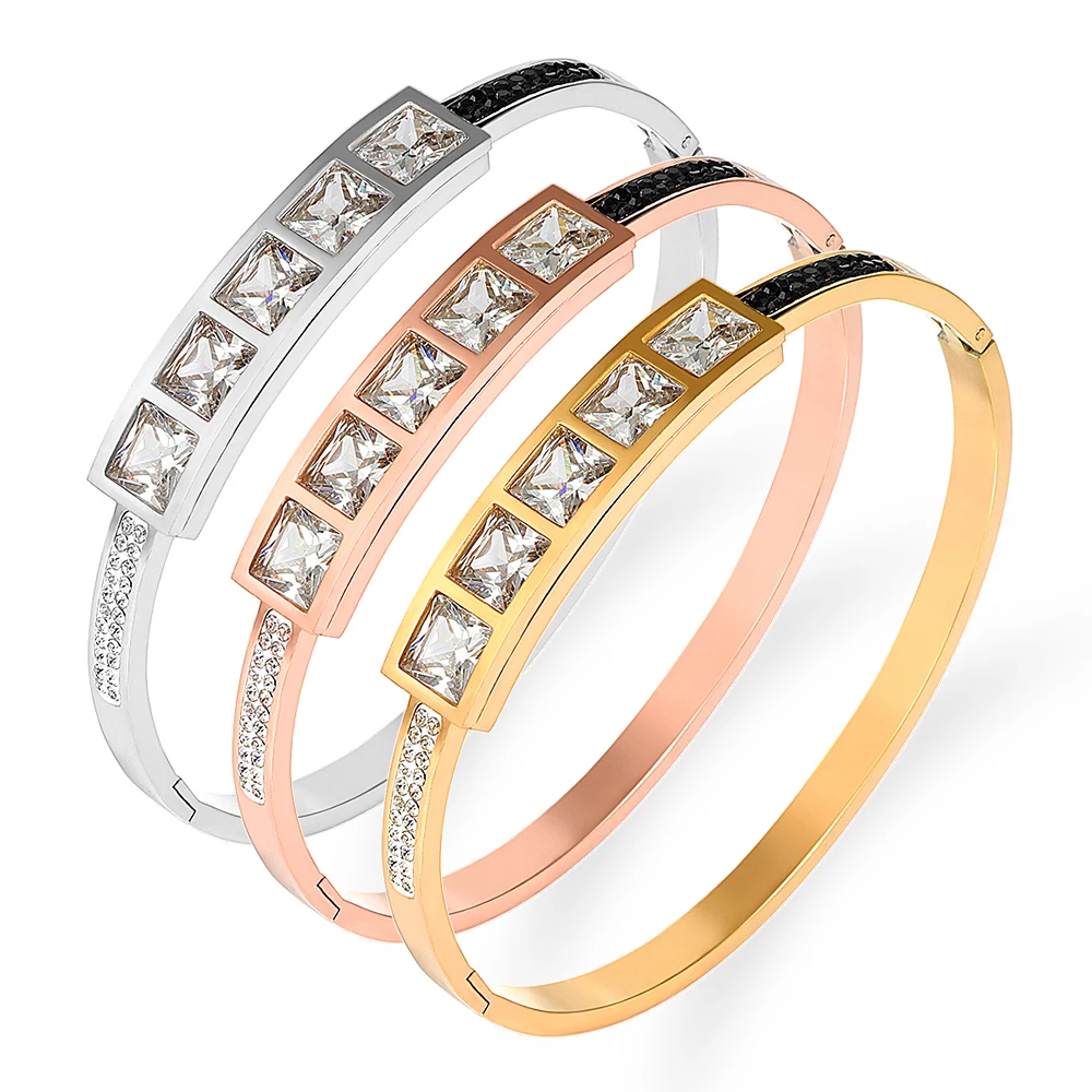 Оптовая цена классические браслеты и с полной фиксацией кристаллов для женщин