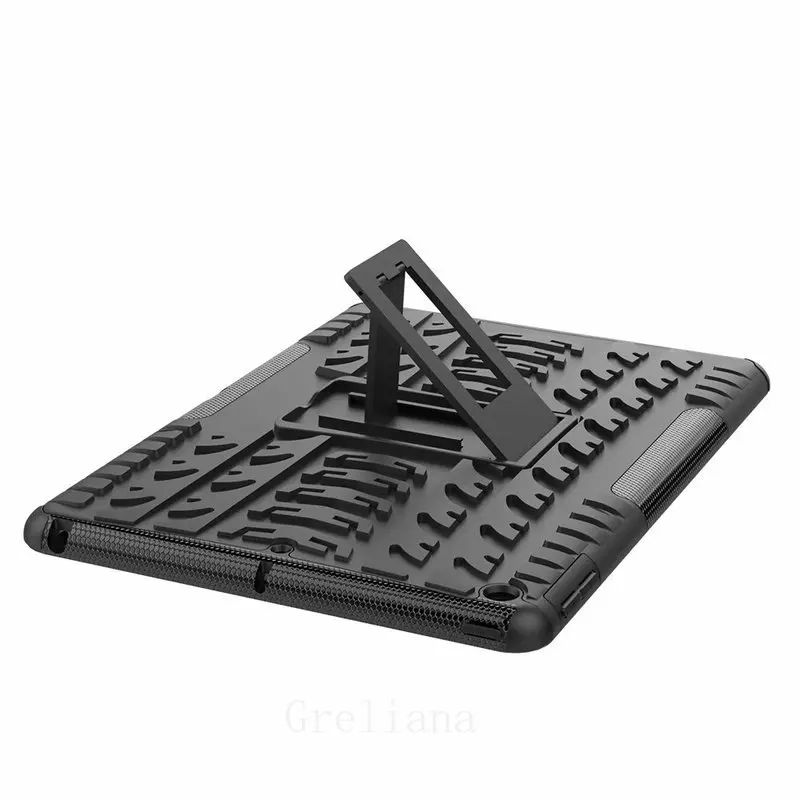 Для iPad 10 2 A2197 противоударный чехол ТПУ + PC Броня Гибридный подставка для 7 iPad7 &quot2019