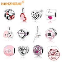 2019 valentines day diy fit originalpan charms bracelet 925 sterling silver love heart cup beads charm for women berloque