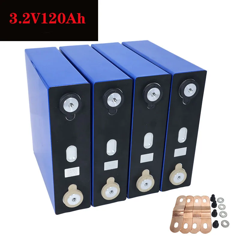 2020 Новый 4 шт. 3 2 V 105Ah 12V120Ah батарея LiFePO4 литий железо фосфатный аккумулятор