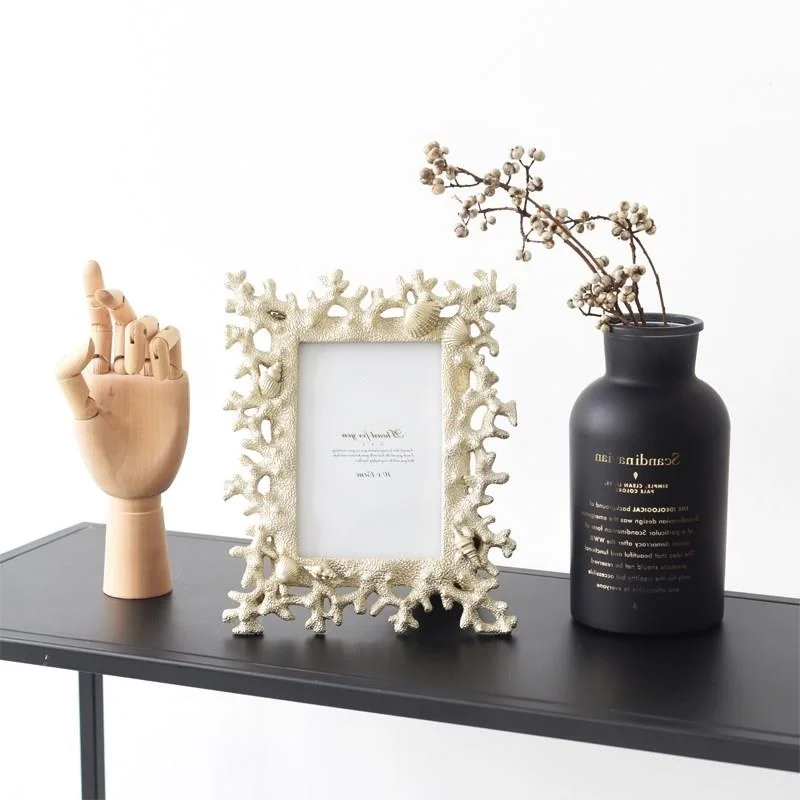 Фотоальбом в средиземноморском стиле креативный коралловый ракушек смола