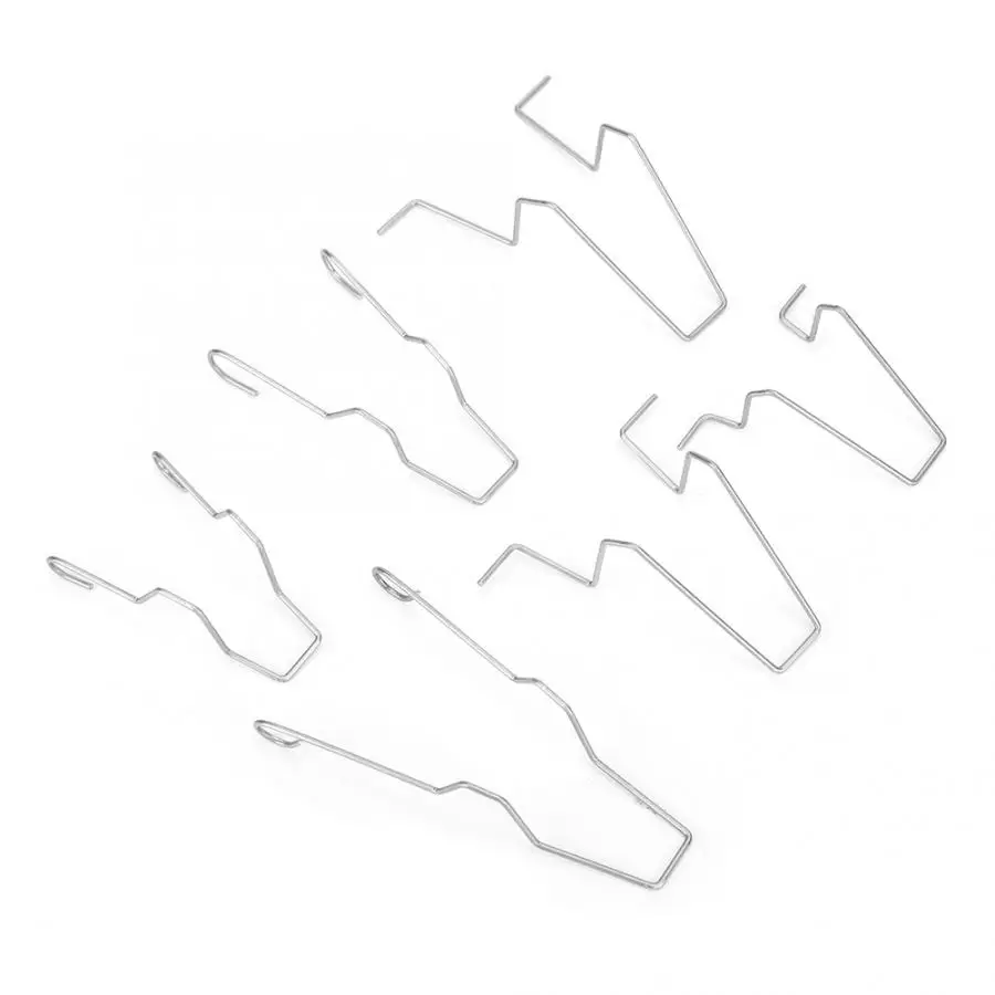 6 шт./компл. Сталь фара головного света Dip ближнего и дальнего головная лампа