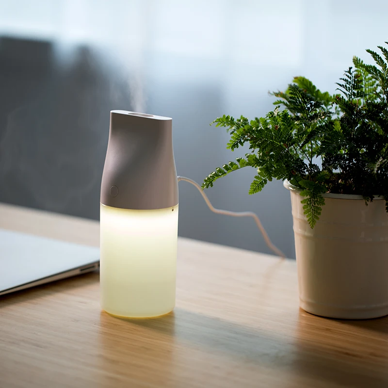 

320ml ultra-quiet USB aroma air diffuser, ultrasonic humidifier, essential oil atomizer, suitable for home and office vehicles