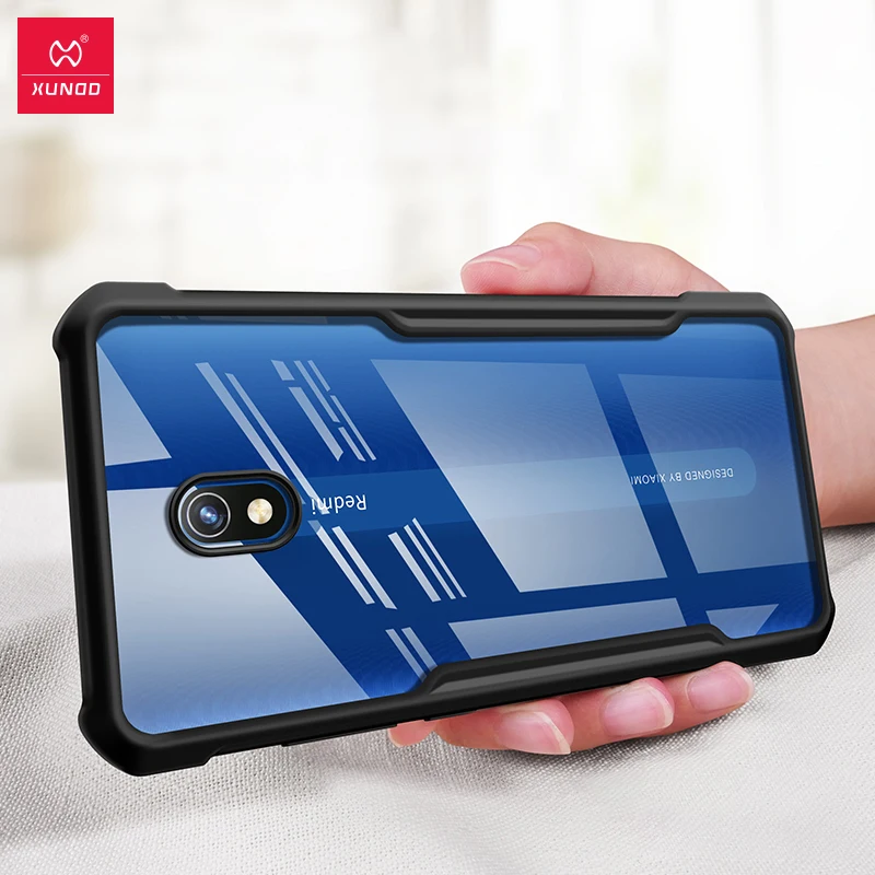 Чехол Xundd для Xiaomi Redmi Note 8T чехол телефона противоударный Прозрачный подушки