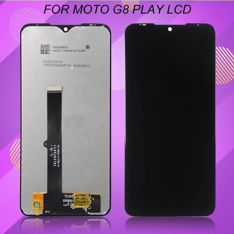 Catteny 6 2 дюйма для Moto One Macro LCD экран G8 Play дисплей с сенсорной панелью дигитайзер