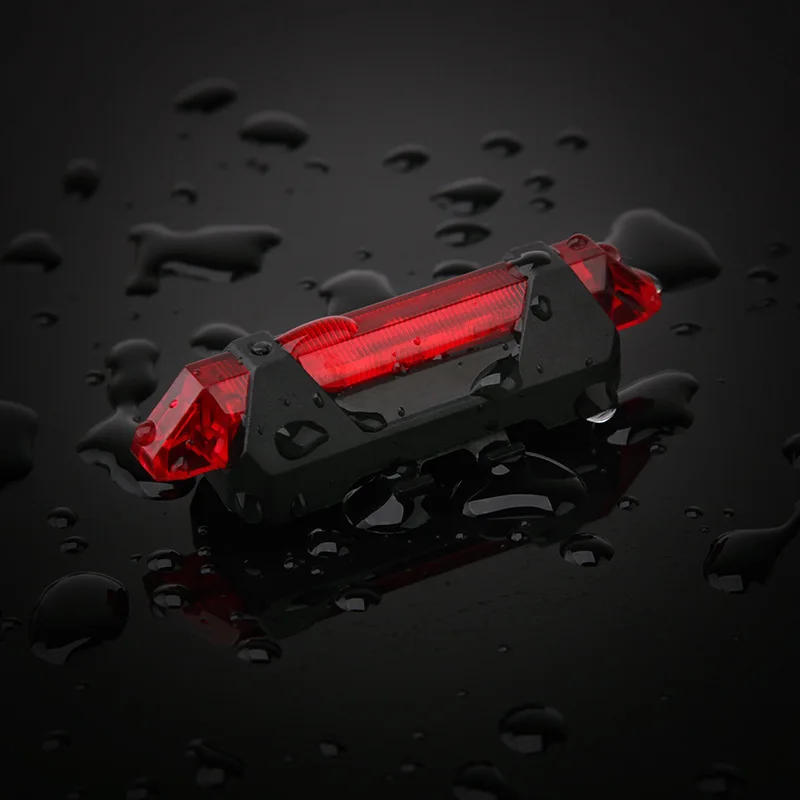 usb charging bike warning tail light Bike Outdoor cycling LED highlights the | Спорт и развлечения