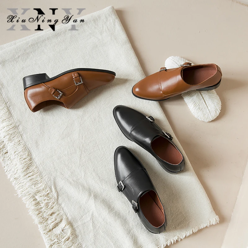 Женские туфли-оксфорды XiuNingYan на плоской подошве женские кроссовки из