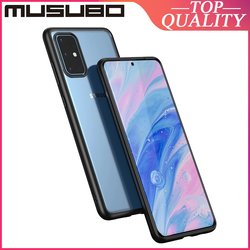 Роскошный модный чехол Musubo для Samsung Galaxy S20 5G Plus Ultra S10 + S10E прозрачная задняя крышка