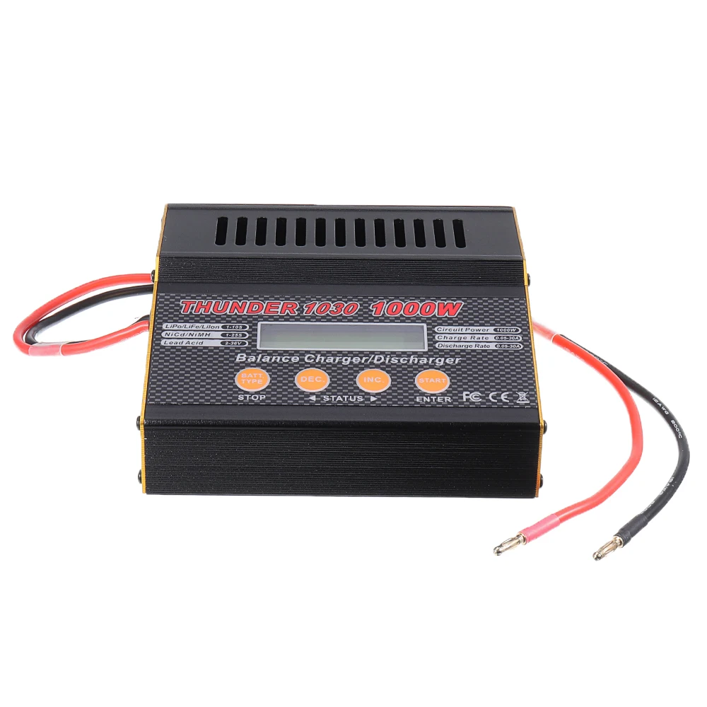 

HOTA Thunder 1030 1000W 30A DC Smart Battery Charger Discharger For 1-10S Lipo Battery