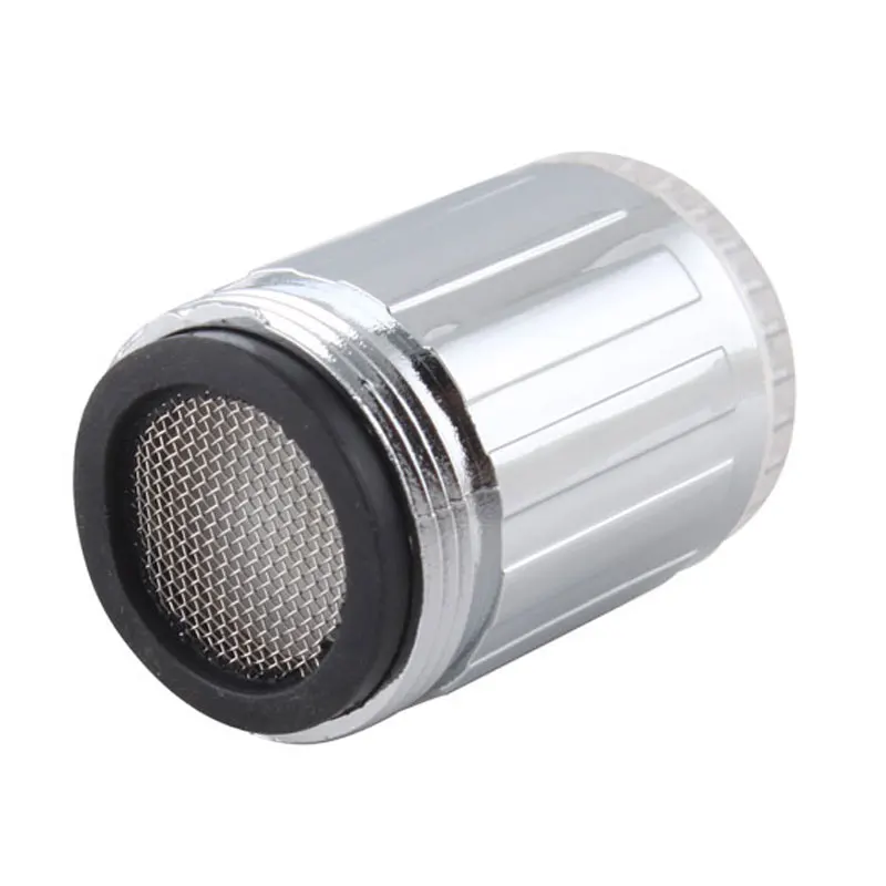 

LED Faucet Light Tap Nozzle 7Colors Change Blinking Temperature Faucet Aerator Water Saving Kitchen Bathroom Free shipping